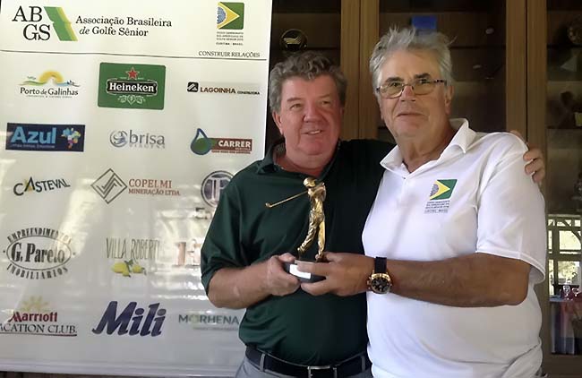 Carlos Cândido vence 30º Campeonato ABGS de Golfe Sênior do Estado do Paraná