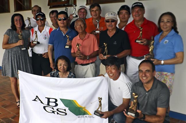 Luiz Miyagi, do Arujá vence 7º Torneio ABGS de Golfe Sênior do Lago Azul GC