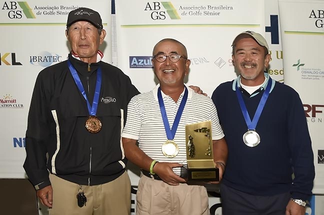 Hideaki Iijima vence 5º Torneio ABGS Golfe Sênior da Associação Esportiva de São José