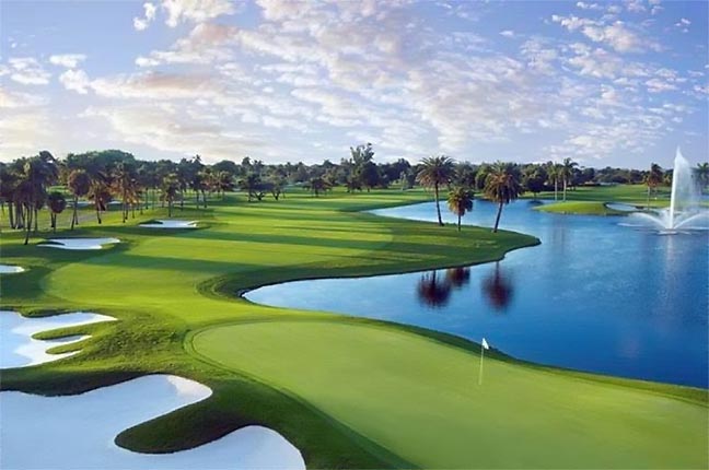A grande festa do golfe brasileiro, no Trump Doral, em Miami, está preparada