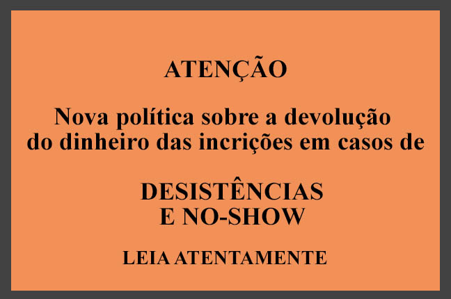 IMPORTANTE: Entenda a política de devolução de inscrições em caso de desistências, nos torneios ABGS