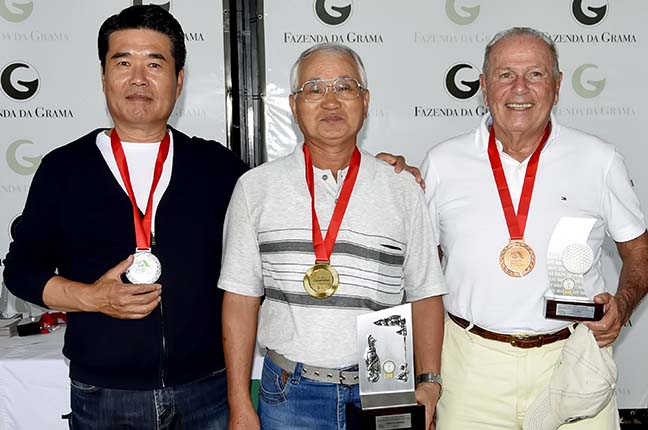 Torneio ABGS da Grama: pódio teve Shozo Karasawa, Lyn Ahn e Antônio Gantus