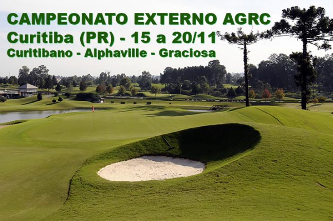 Participe do Campeonato da AGRC, em Curitiba, com  jogos em três campos, no maior feriado do ano