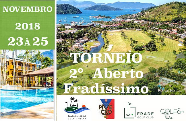 Participe da competiçãoda ABGS no 2º Torneio de Golfe do Fradíssimo, em Angra dos Reis