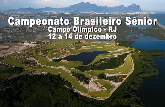 Participe do Campeonato Brasileiro Sênior, de 12 a 14 de dezembro, no Campo Olímpico do RJ