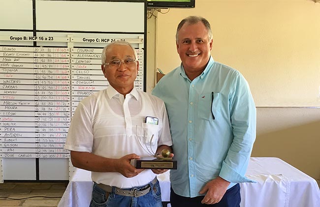 Karasawa bate Iijima e vence o Torneio de Golfe Sênior da Associação Esportiva São José