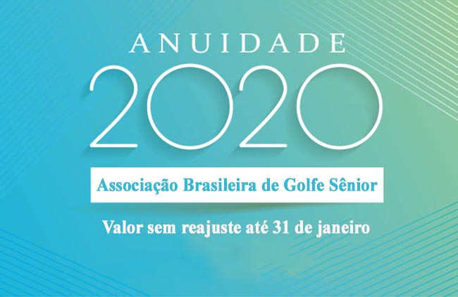 Informação importante sobre o pagamento de sua anuidade de 2020 da ABGS