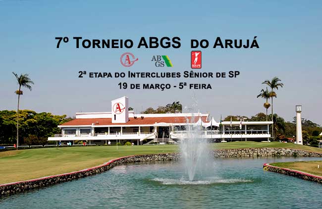 Inscreva-se já no Torneio ABGS de Golfe Sênior do Arujá, patrocinado por Valor Investimentos