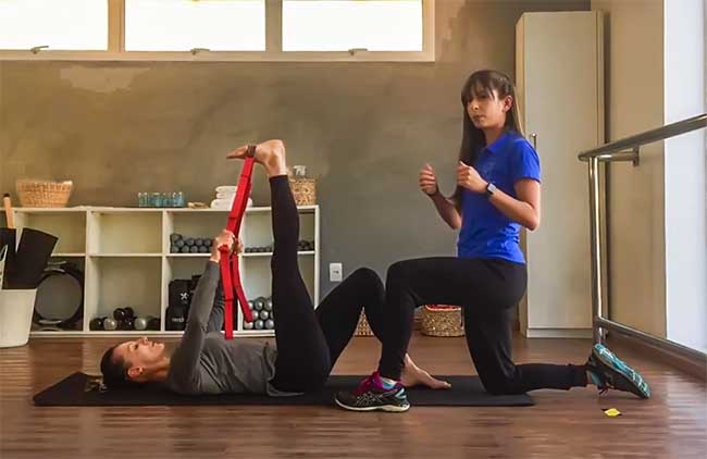Já está no ar a segunda aula de Pilates criada especialmente para os sócios da ABGS