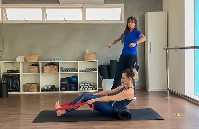 Assista à terceira videoaula de Pilates oferecida pela ABGS neste retorno às competições
