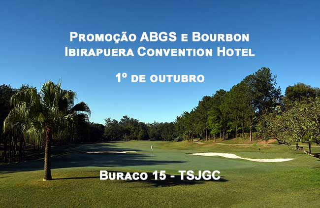 Bourbon Ibirapuera dará diária com refeição no torneio ABGS do TSJGC