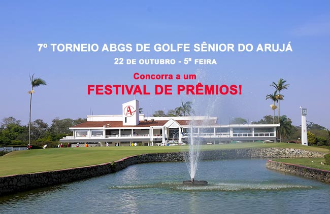 Torneio ABGS do Arujá terá ação beneficente, festival de prêmios e Taça para casais
