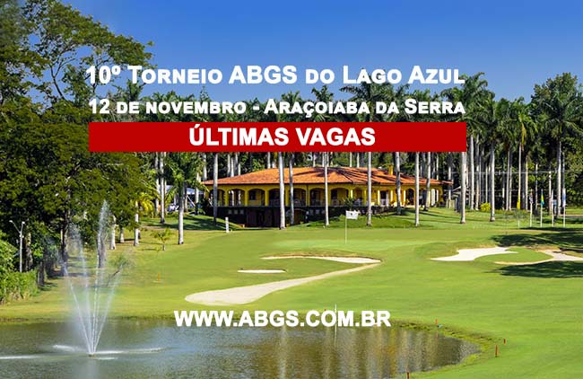 Torneio ABGS do Lago Azul: ainda dá tempo de jogar em um dos principais eventos de 2020