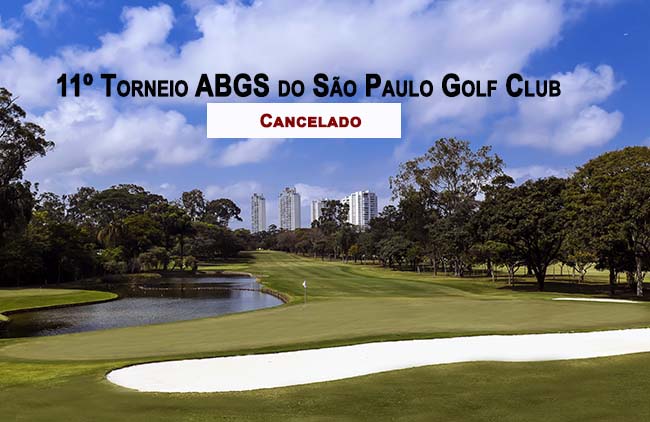 Torneio ABGS do São Paulo Golf Club não será mais realizado em 2020