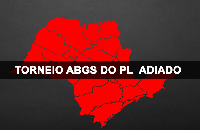 Com São Paulo na Fase Emergencial da pandemia, Torneio ABGS do PL de 2021 é adiado