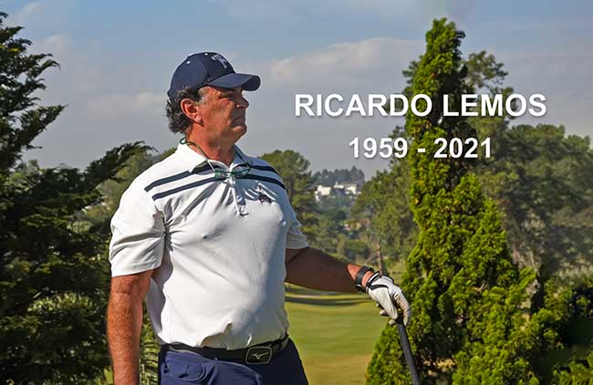 ABGS homenageia o golfista Ricardo Lemos, que nos deixou nesta Semana Santa