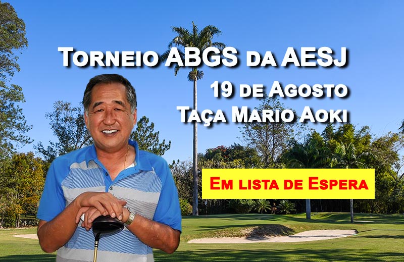 Torneio ABGS da Associação Esportiva de São José homenageará Mario Aoki