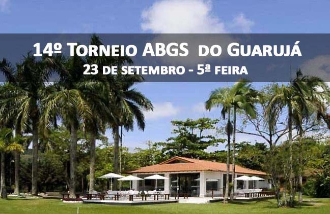 Torneio ABGS do Guarujá: Ghisalberti tenta, nesta 5ª feira, ampliar vantagem na liderança do ranking