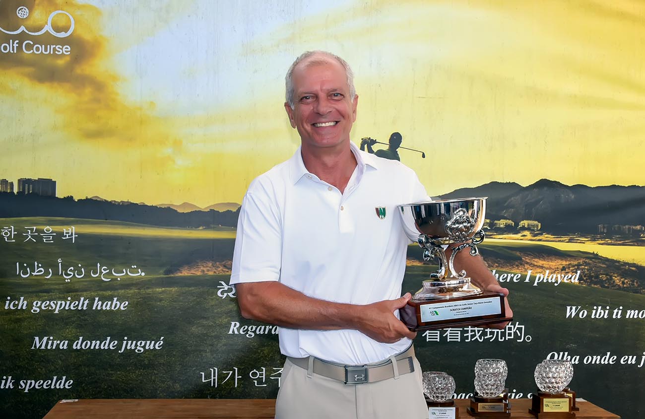 Brasileiro Sênior ABGS – Marcelo Stallone conquista a Taça Mario Gonzalez de ponta a ponta