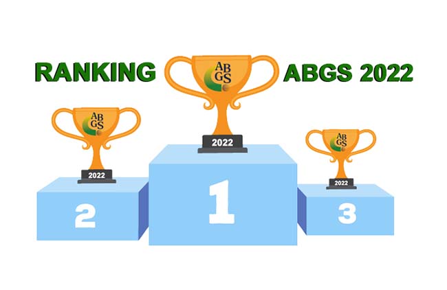 Divulgado o regulamento do Ranking Nacional da ABGS de 2022. Confira!