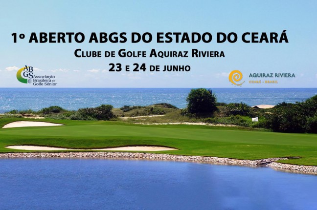 Você não pode perder o 1º Aberto ABGS do Estado do Ceará, dias 23 e 24 de junho, no Aquiraz