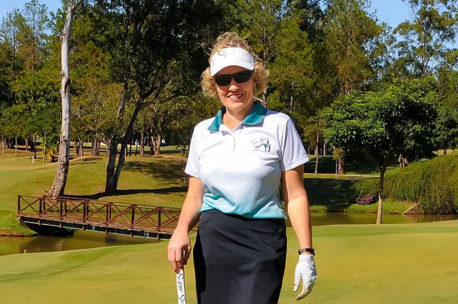 Cláudia Celli é a nova diretora feminina da Associação Brasileira de Golfe Sênior