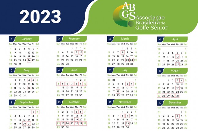 ABGS divulga seu calendário de competições para 2023, repleto de novidades